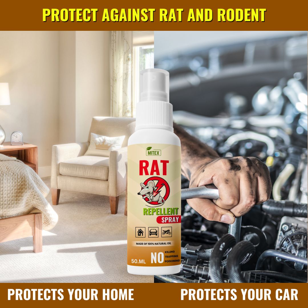 Buy 1 Get 2 free 💥 Rat Repellent Spray – Safe, Effective, and Eco-friendly