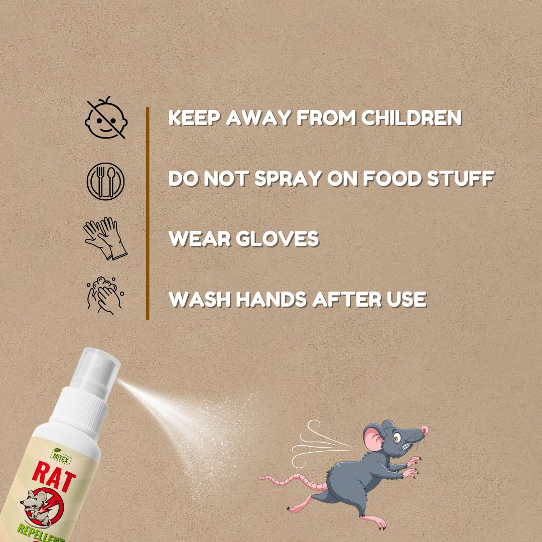 Buy 1 Get 2 free 💥 Rat Repellent Spray – Safe, Effective, and Eco-friendly