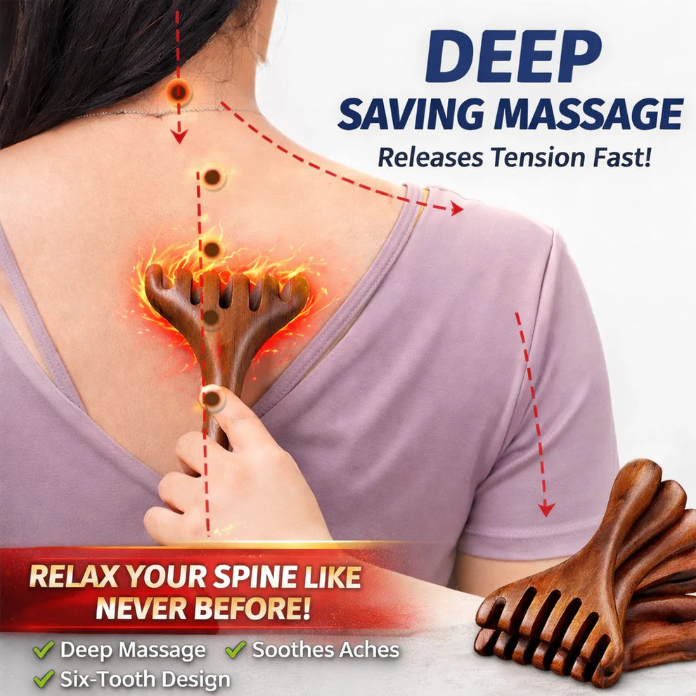 Six-Claw Meridian Massage Comb (Buy 1 Get 1 FREE)