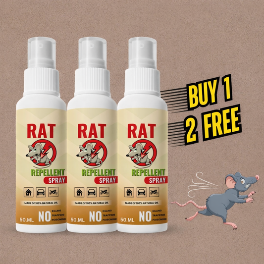 Buy 1 Get 2 free 💥 Rat Repellent Spray – Safe, Effective, and Eco-friendly
