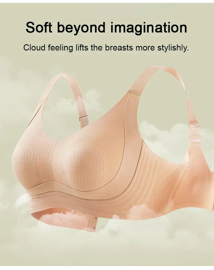 🔥 PACK OF 3 🏆 Wire-Free Non-Marking Skin-Friendly Push-Up Bra 🔥